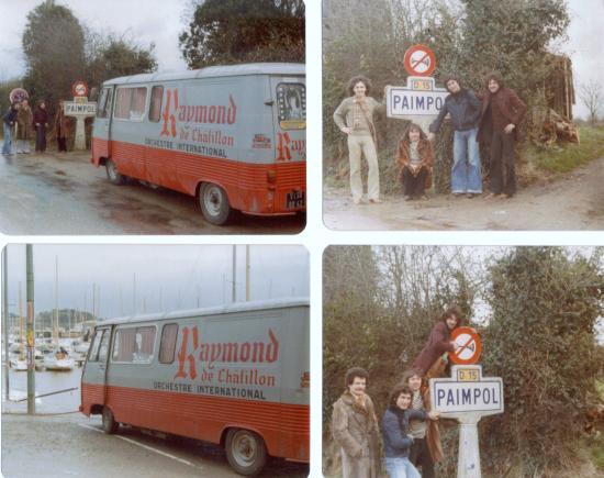 1976 tournée en Bretagne....