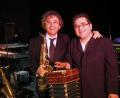 Avec Alain Bosc, brillant bandoéniste/accordéoniste .13.03.2011